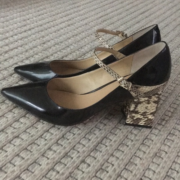 Faux Croc Heel - Picture 3 of 5